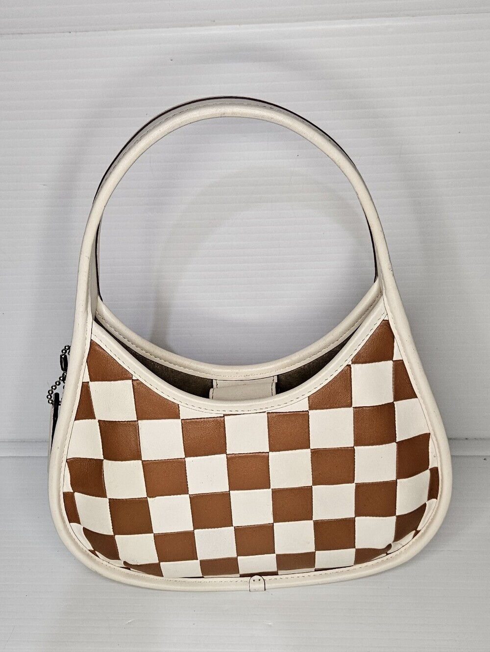 Coach Ergo&Coachtopia Upcrafted Mini Ergo Leather Shoulder Bag Colorblock CK535